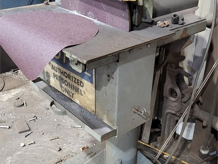 16" DISC SANDER Lot 1, KNT FABRICATION SHOP LIQUIDATION SALE, 9/30