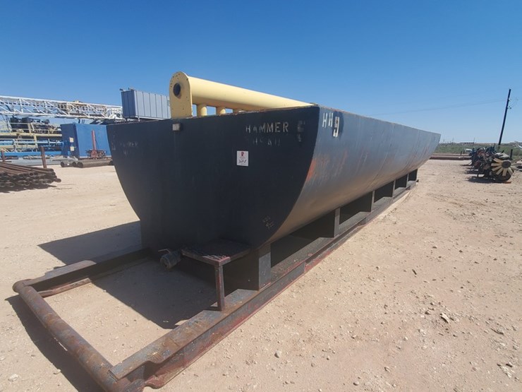 Located in Yard 1 Midland, T250 BBL HALF ROUND OPEN TOP FLOW BACK TANK