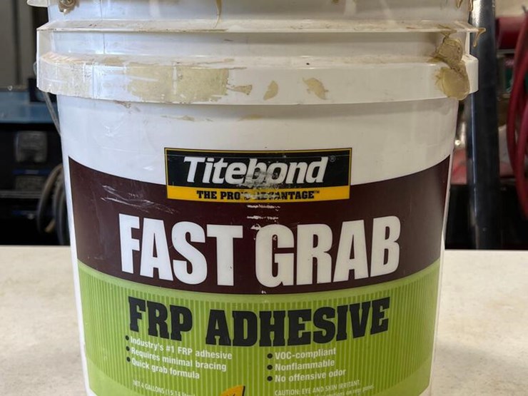 Titebond Fast Grab FRP Adhesive Lot 2753, Construction Equip
