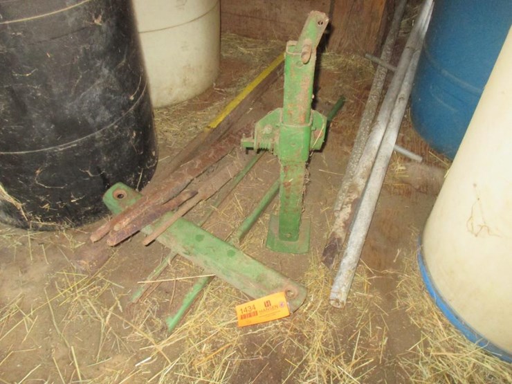 1434 • John Deere Baler Hitch and Jack Lot 1434, Horse Drawn