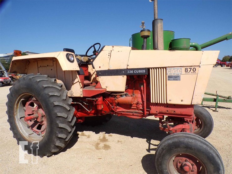 CASE 870 Lot 7356, HENNESSEY IMPLEMENT OCTOBER EQUIPMENT AUCTION, 10