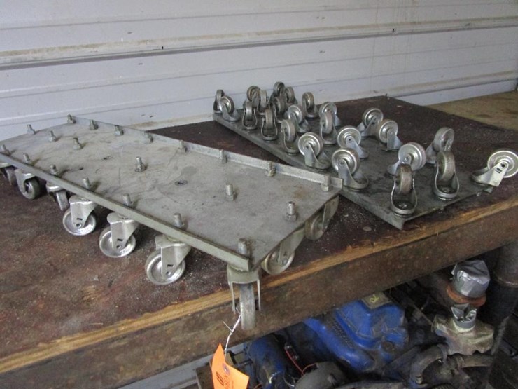 1371 • (2) Metal Dollies Lot 1371, Work & SportTony Matyka Estate