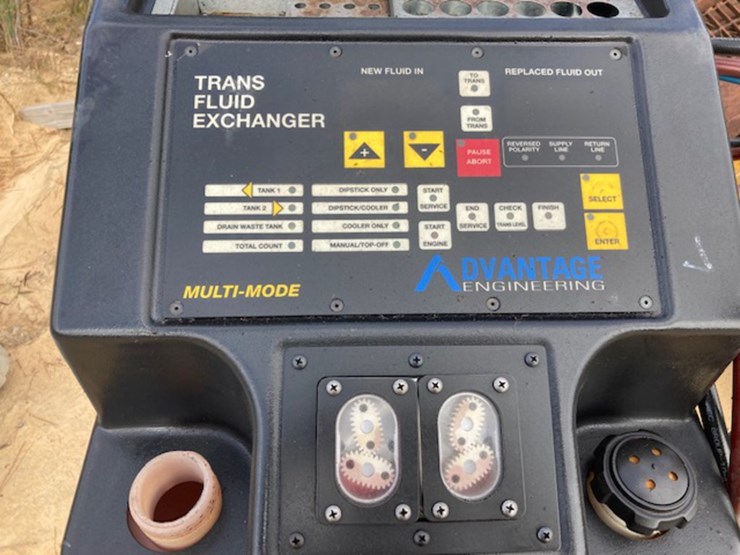 Advantage Trans Fluid Exchanger Lot 4361, October Equipment Auction