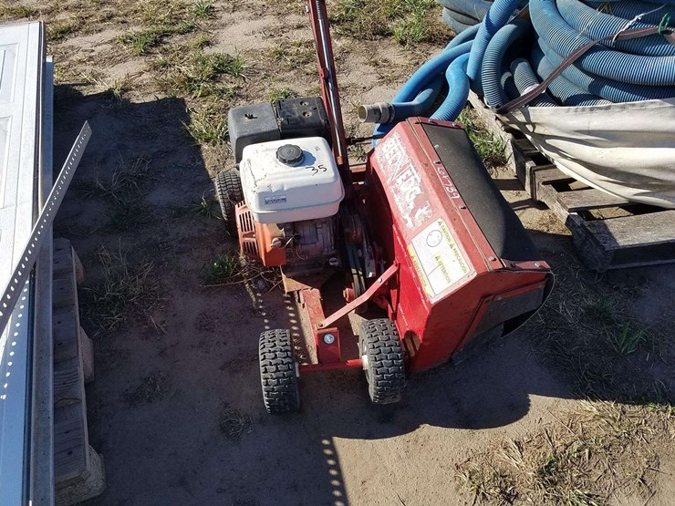 Brown Products Bed Edger Lot 739, No Reserve Equipment Auction, 10