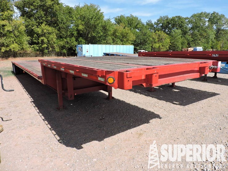 1995 FONTAINE STEP DECK Lot 105, Construction & Oilfield Truck