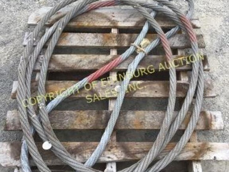 E (4) 14,500 kg lifting slings Lot 3785, ONLINE CONSIGNMENT AUCTION