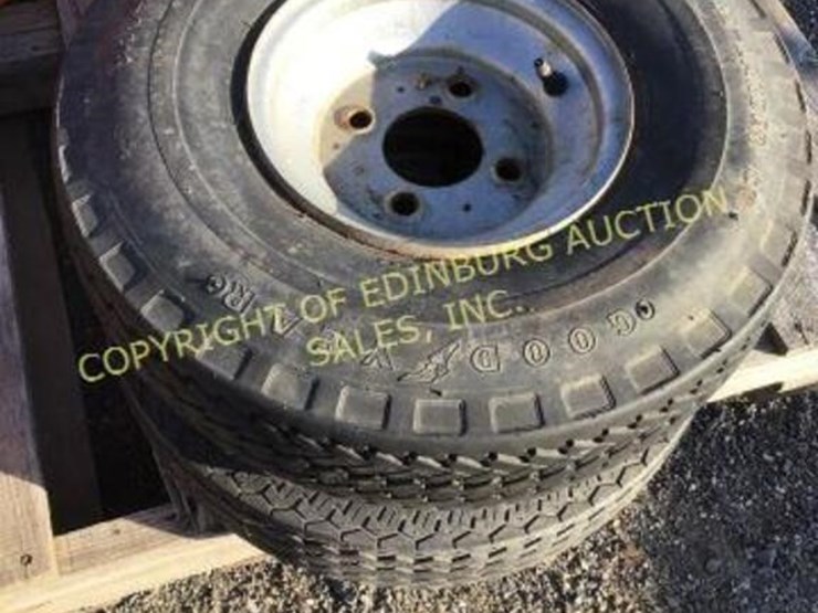 D. Five 70 x 8 wheels and tires Lot 3964, ONLINE CONSIGNMENT AUCTION