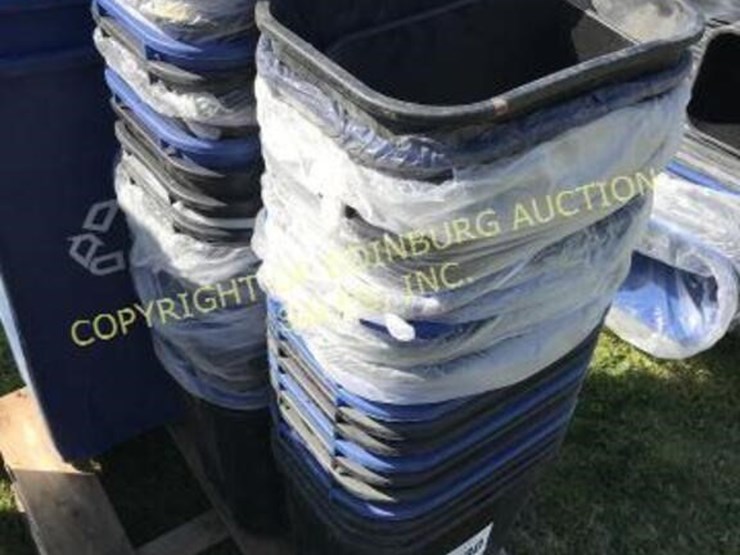E. (40) small garbage cans Lot 4430, ONLINE CONSIGNMENT AUCTION, 10