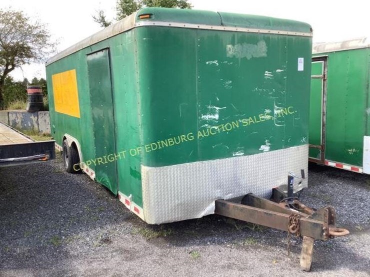 PACE 20' T/A ALUMINUM ENCLOSED TRAILER Lot 2050, ONLINE CONSIGNMENT