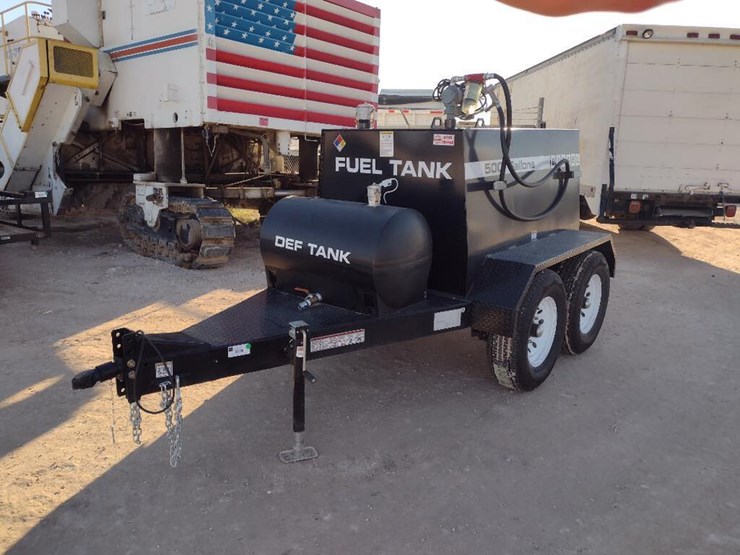 Unused 2022 500 Gallon Industrias America...Fuel Tank Trailer, Lot