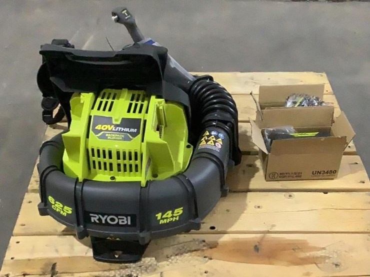 Ryobi 40V Backpack Blower RY40404 Lot 403, October Monthly Day 2