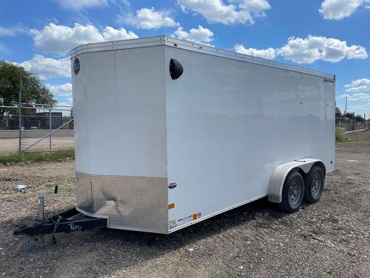 2022 American Cargo Group of TX...16 Foot Cargo Trailer - Lot #1052 ...