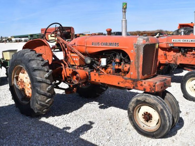 ALLISCHALMERS WD Lot 94, Wise Bros Consignment Auction Ring 1, 11/5