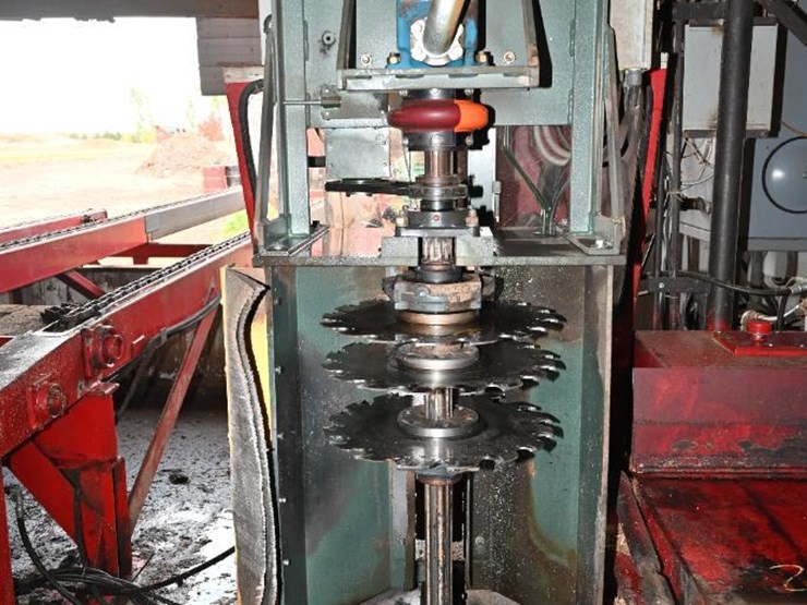 278 • 3 Blade Vertical Edger Lot 278, Sawmill and Pallet Shop Liquidation Auction, 11/3/2022