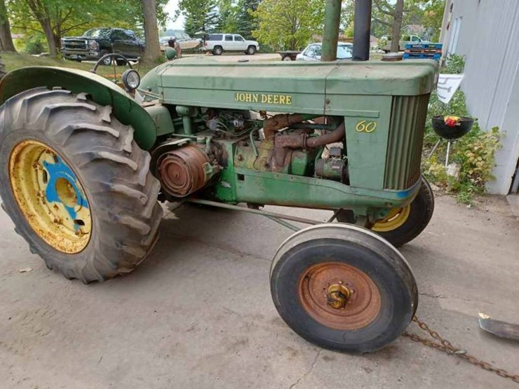 John Deere 60 Standard Lot 10, Waverly Minnesota BarnFinds Auction 2 The Doug Ault Vintage