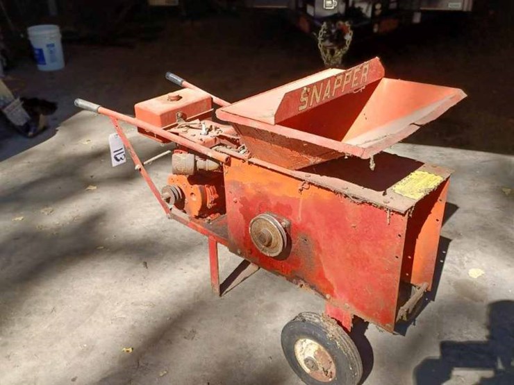 Snapper Brush/Garden Chipper Lot 113, Waverly Minnesota BarnFinds Auction 2 The Doug Ault