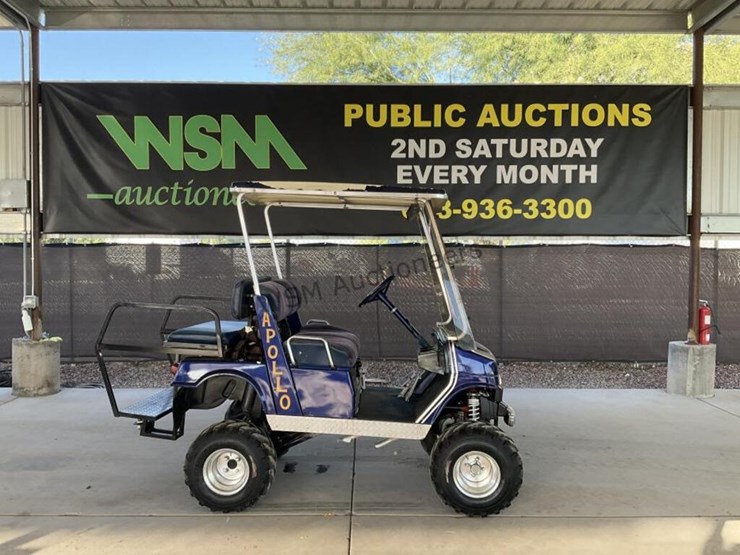 1989 Yamaha G2A Golf Cart Lot 503, Public Vehicle & Equipment