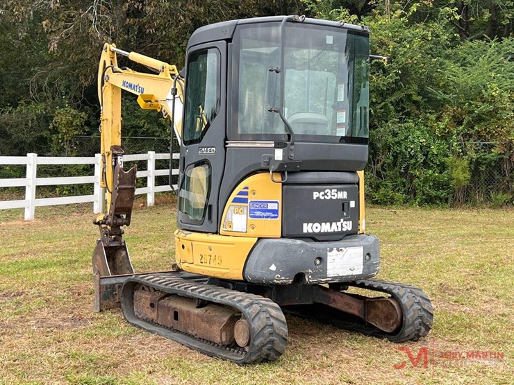 2007 KOMATSU PC35 Lot 6572, LOW COUNTRY HEAVY EQUIPMENT PUBLIC