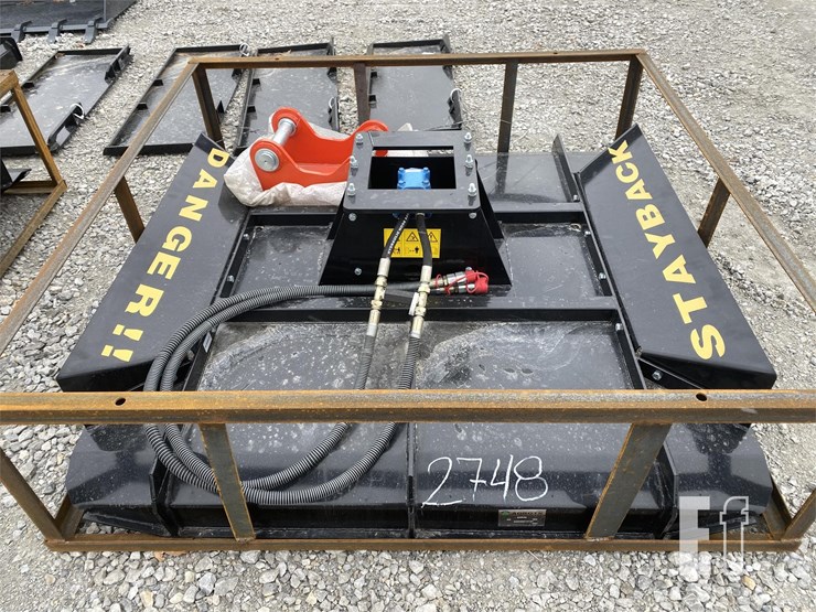 AGROTK EXCAVATOR BRUSH CUTTER Lot , Fall Consignment Auction Ring