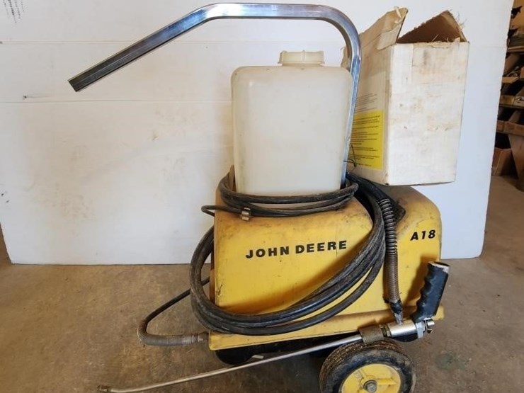 John Deere A18 Pressure Washer Lot 238, Ogawa Homestead/Estate Online Auction, 11/9/2022