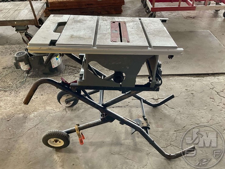 PORTER CABLE PCB222TS 10” TABLE SAW Lot , WINTER HAVEN RETIREMENT