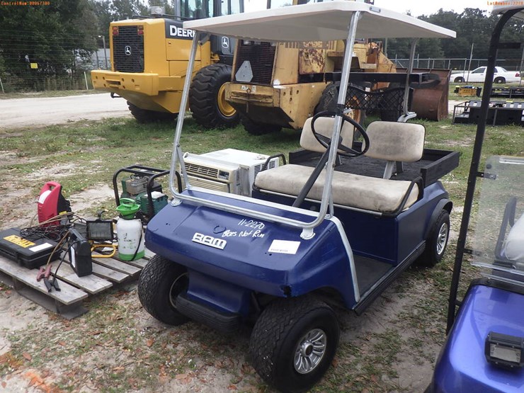 1102270 (Equip.Cart) SellerPrivate/Dealer CLUB CAR SIDE BY SIDE GOLF