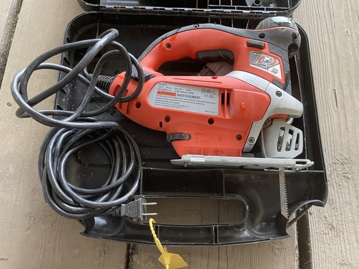 Black and Decker Firestorm Jigsaw Lot 5733, November Shop and Misc