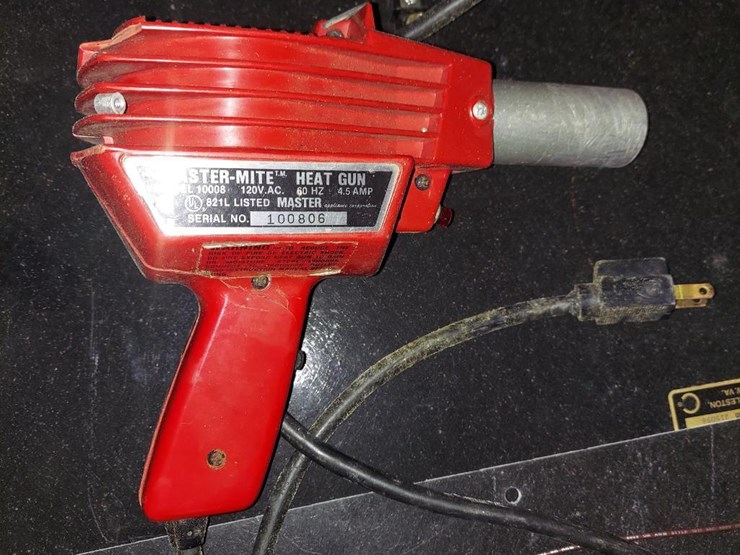 132 • MasterMite Heat Gun Lot 132, Machine Shop Tools, Electric