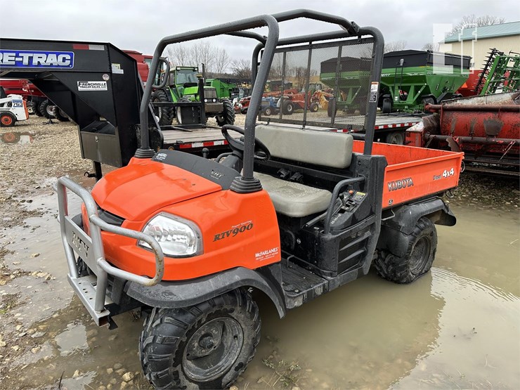 KUBOTA RTV900 Lot 1418, Large Tractor & Machinery Consignment