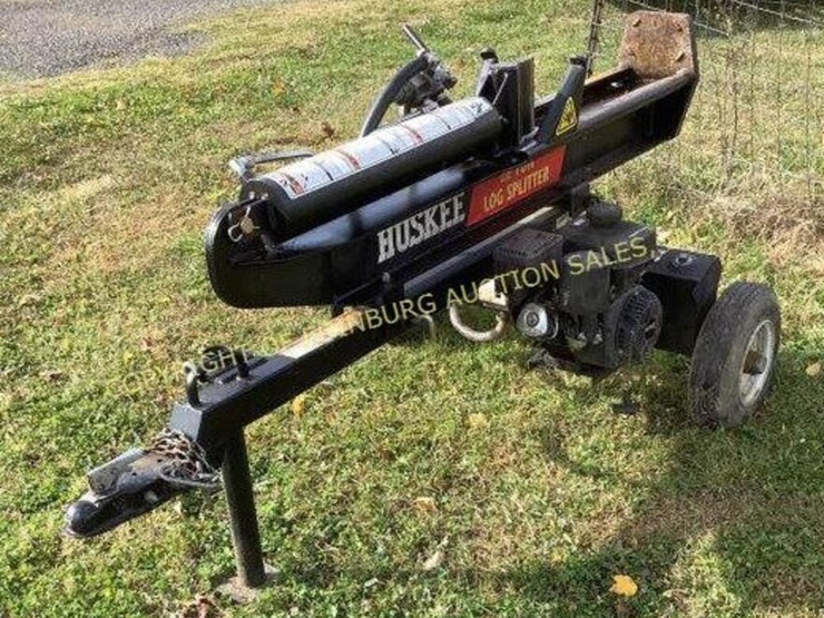 Huskee 28 ton log splitter works Lot 2100, ONLINE CONSIGNMENT