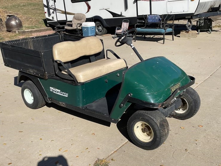 EZGo Workhorse Golf Cart Lot HL0556, Nov 23, 2022 Equipment