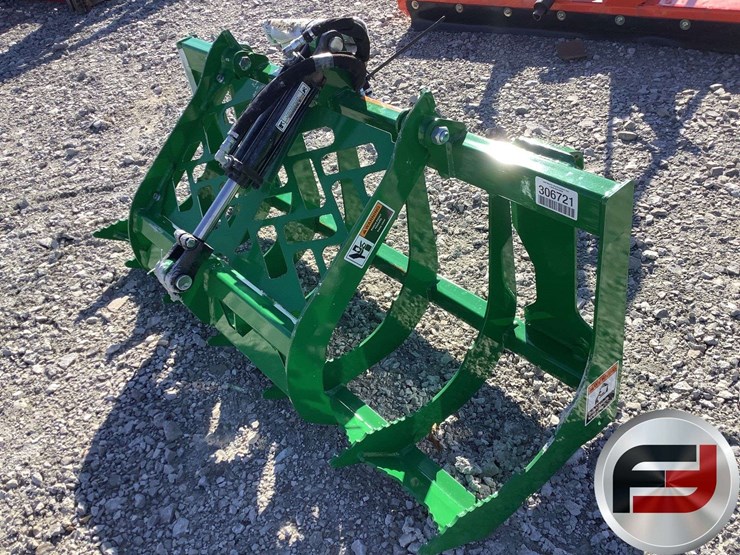 FRONTIER AV20F STANDARD DUTY 4' ROOT RAKE Lot 1416, WINTER MIDWEST