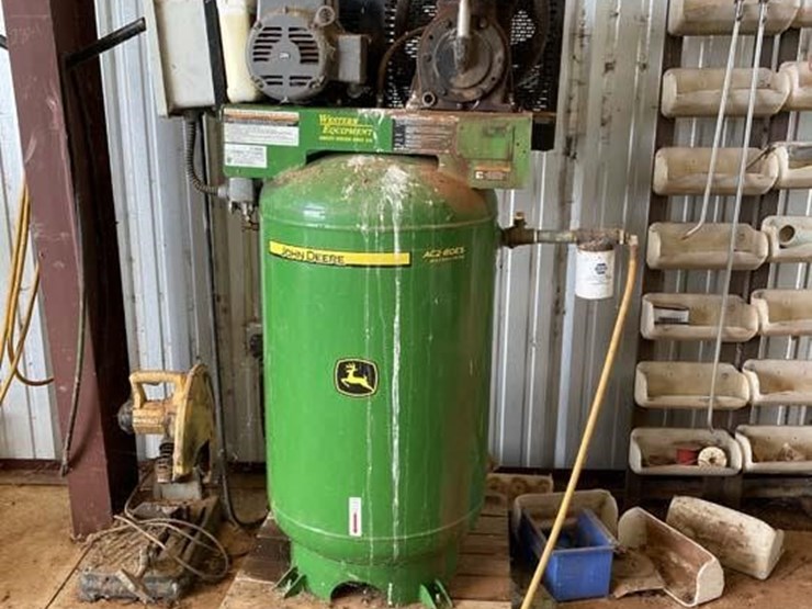 1J.D. AC280ES AIR COMPRESSOR, 175 PSI, 220 VOLT Lot 392, 601 Ac. Boggy Creek Bottomland