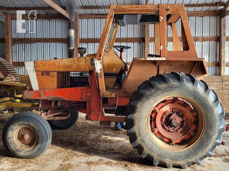 J I CASE 870 Lot 69, Yoap & Yoap Year End Machinery Sale, 12/9/2022