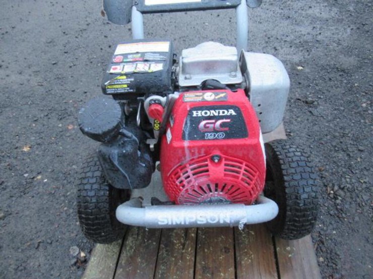 HONDA GC190 3300 PRESSURE WASHER *NO WAND Lot 1144, Public Consignment Auction Ring 3, 12