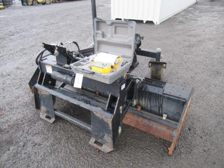 ATI P584 LEVEL BEST 84" LASER GRADING BOX SKID STEER ATTACHMENT W