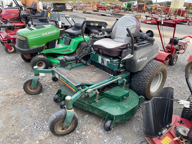 617 • BUNTON 60” ZERO TURN MOWER Lot 617, December Online Equipment