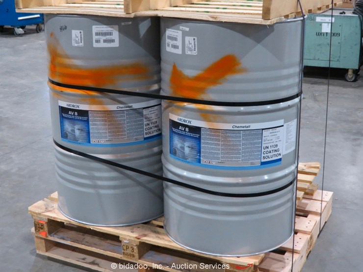 Chemetall ARDROX AV8 - Lot #, Weekly Online Only Equipment Auction, 12 ...