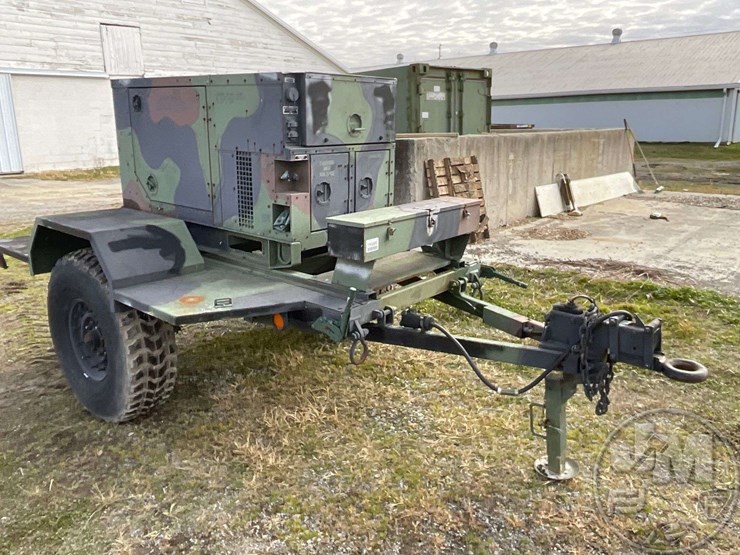 ONAN MEP 803 PORTABLE GENERATOR Lot 1770, NORTHWEST OHIO AG & CONST EQUIPMENT AUCTION, 12/13