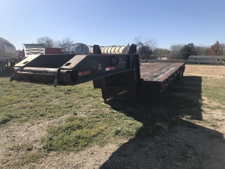1981 Aztec Haul Trailer VIN 800334 Color Black Aztec Three Axle