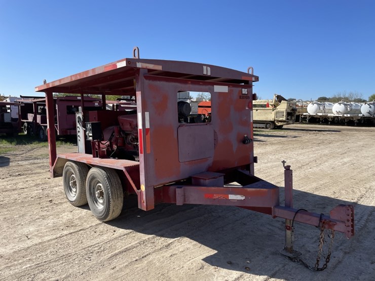 2011 SHOP VIN TR204551 6039 Color Red Condition Unknown Missing Hitch 723 Lot 739, Oilfield