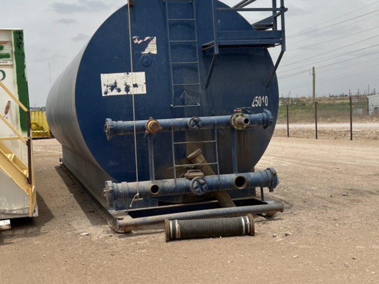 500bbl Skidded Frac Tank Location Odessa, TX Lot 684, Oilfield