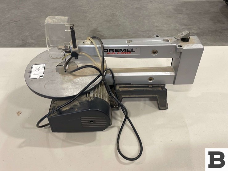 Dremel 1672 16” Scroll Saw Lot 5071, Annual December Farm Auction, 12/15/2022, Booker Auction
