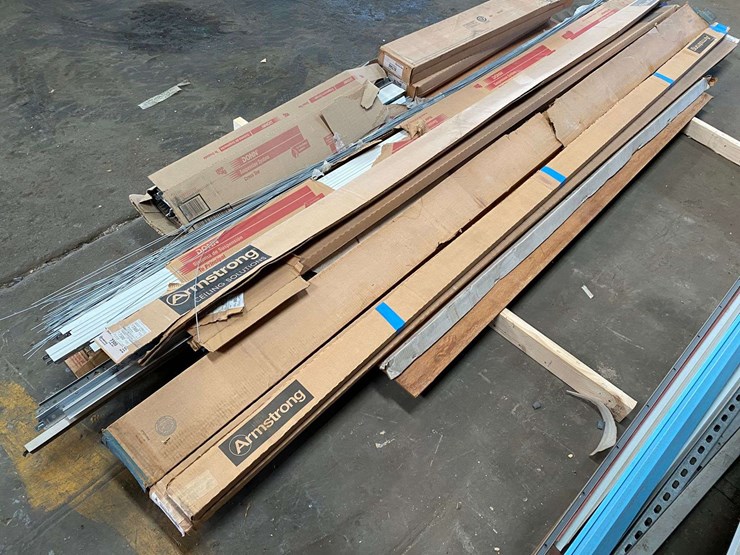 Assorted Armstrong & Donn Ceiling Materials Lot 16639, Compton
