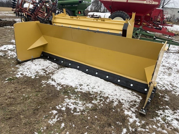 Snow pusher 12' new Lot 511, Voelker Bros Annual Winter Auction, 12