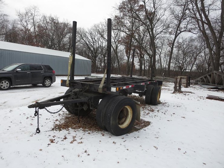 1036B • 1990 Rosa Log Pup Trailer VIN 100051(Mondovi, WI) Lot