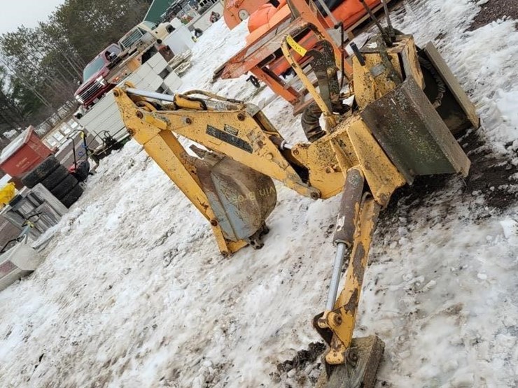 Gehl Backhoe attachment Lot 545, December Farm Consignment, 12/29