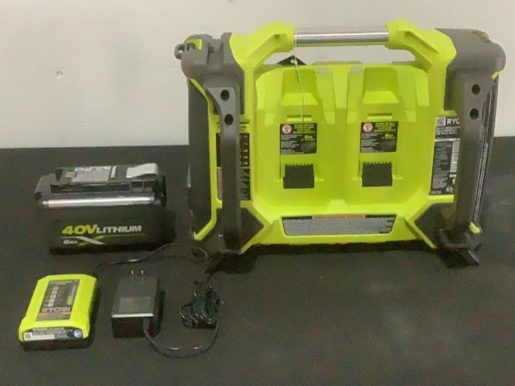 2021 Ryobi 40v Battery Inverter RYI1802BTVNM Lot 979, December