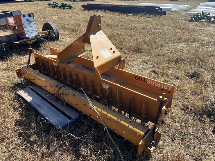 Woods Gill Pulverizer Halfdrag Leveler, SU184BT Lot 150,