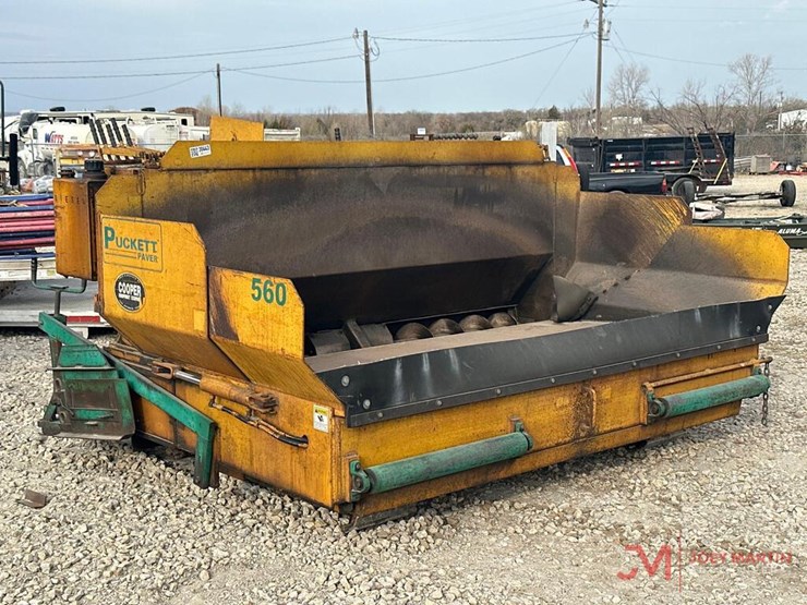 2000 PUCKETT 560 PAVER Lot 8477, NORTH TEXAS FLEET REDUCTION AND RENTAL, 1/20/2023, Joey